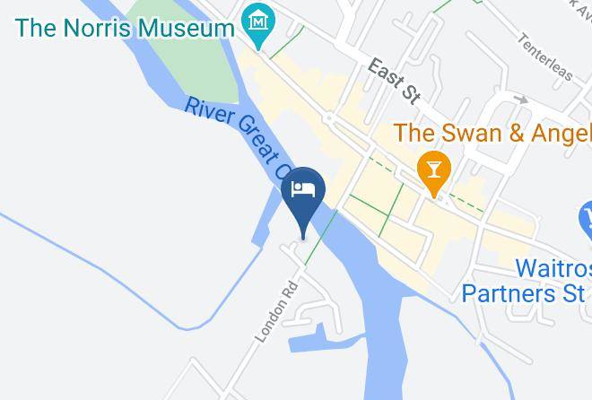 Cambridgeshire - Dolphin Hotel Maps
