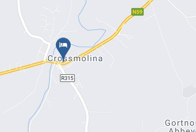 Dolphin Hotel Mulherns Bar & Restaurant Map