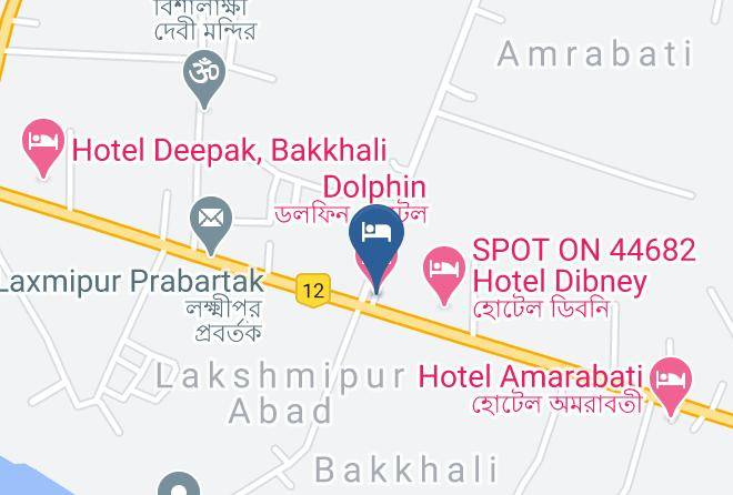 Namkhana - Dolphin Hotel Maps