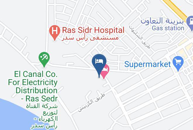 Ras Sedr - Dolphin Hotel Maps