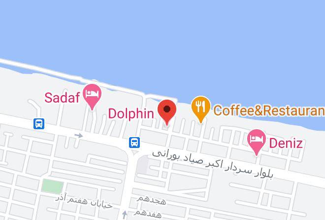 Rasht - Dolphin Hotel Maps