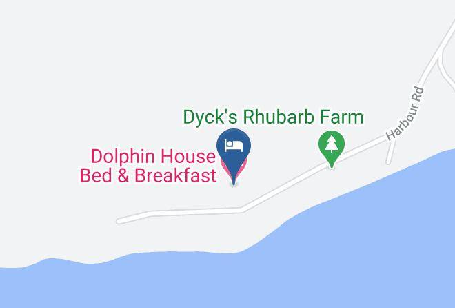 Dolphin House Bed & Breakfast Map - British Columbia - Mount Waddington