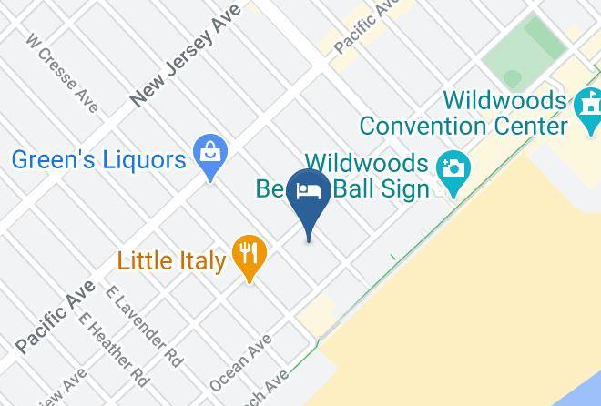 Cape May - Dolphin Inn Maps