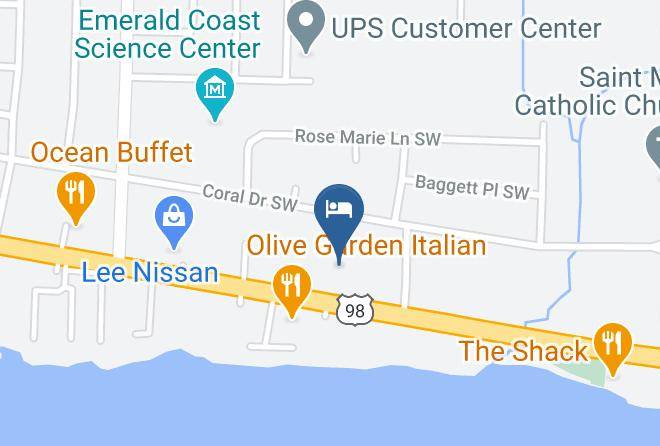 Tru By Hilton Fort Walton Beach Map