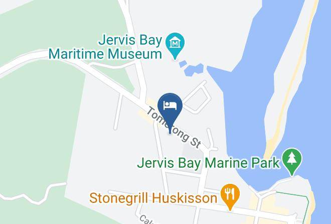 Shoalhaven - Dolphin Sands Bed And Breakfast Huskisson Jervis Bay Maps