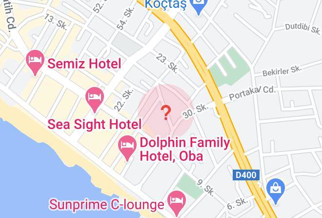 Dolphin Suite Hotel Map
