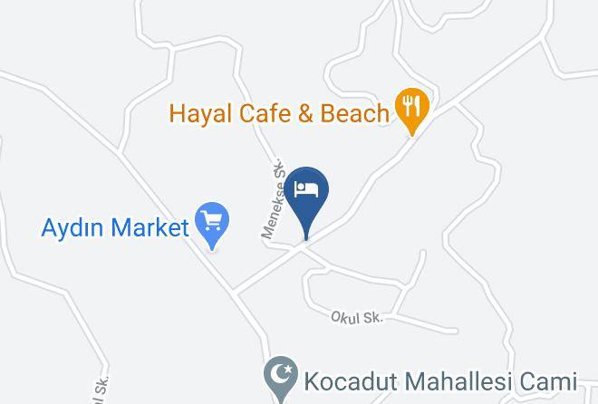 Anamur - Dolphine Hotel Maps