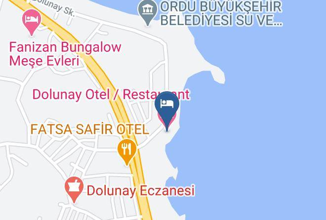 Fatsa - Dolunay Otel Restaurant Maps