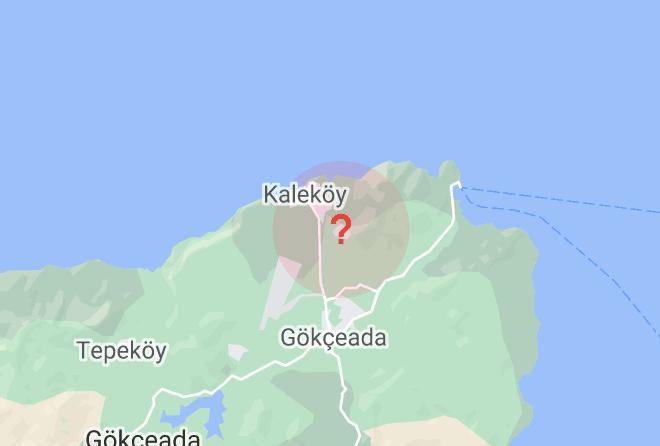 Gokceada - Dolunay Pansiyon Maps