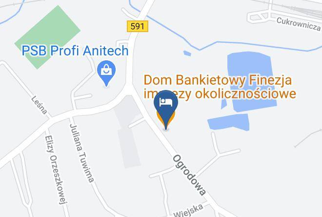 Dom Bankietowy Finezja Imprezy Okolicznosciowe Map