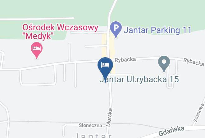 Dom Bursztynowy Noclegi Map