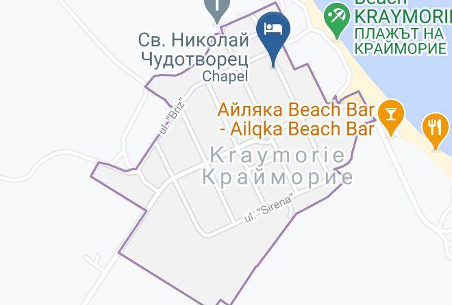 Burgas Kv Kraymorie - Dom Dimovi Kraimorie Maps