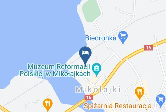 Mragowski - Dom Goscinny Parafii Ewangelickiej Maps