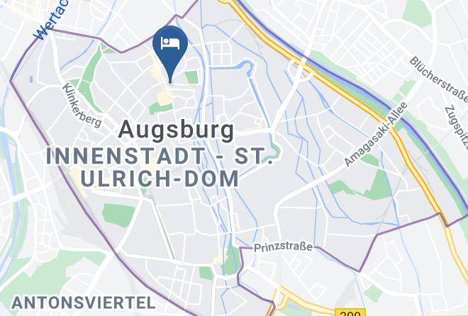 Dom Hotel Augsburg Map