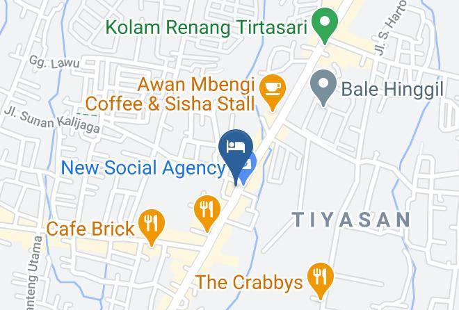 Sleman - Dom Hotel Jogja Maps