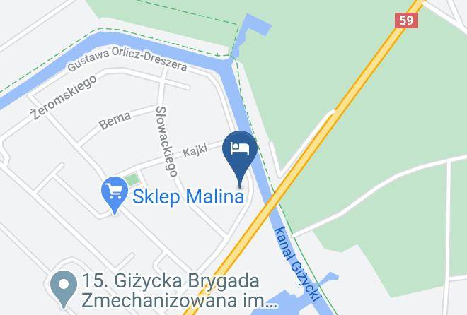 Gizycki - Dom I Pokoje Do Wynajecia Maps