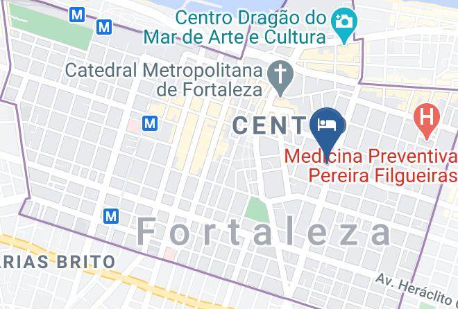 Fortaleza - Dom Kilmer Pousada Maps