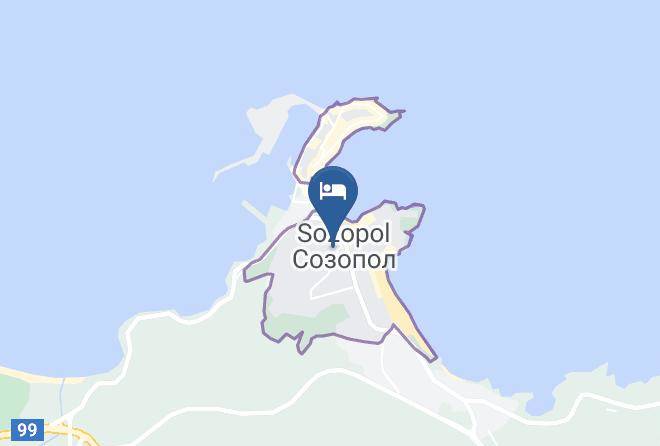 Sozopol - Dom Mladenovi Maps