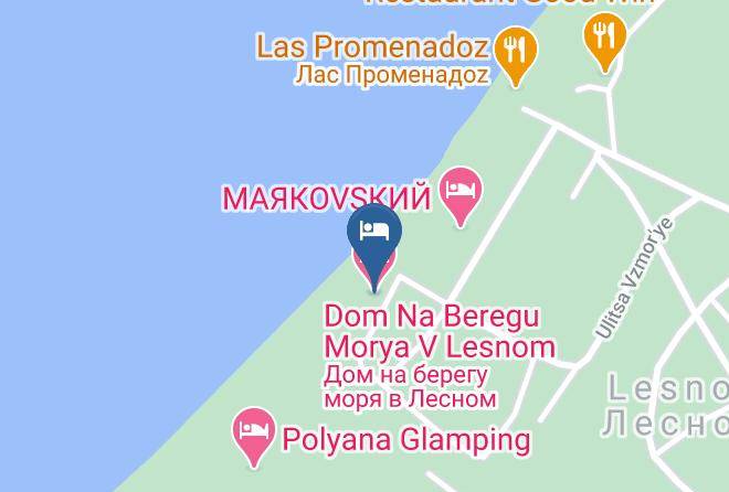 Zelenogradsky District - Dom Na Beregu Morya V Lesnom Maps