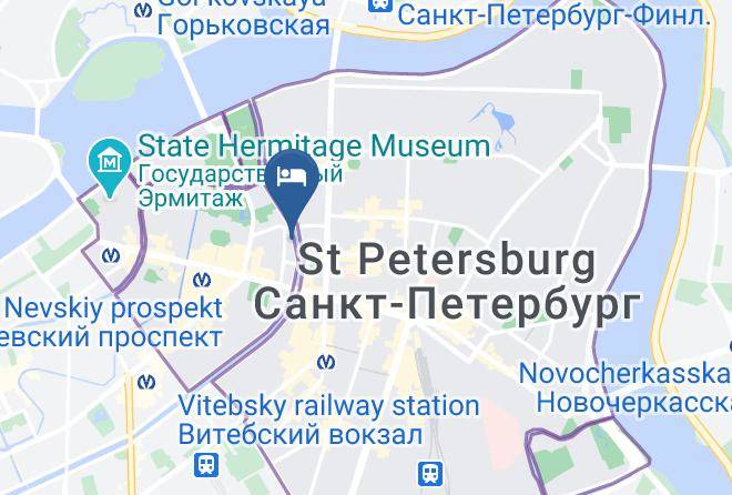 Saint Petersburg - Dom Na Fontanke Maps