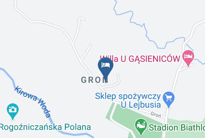 Tatrzanski - Dom Na Groniu Wynajem Koscielisko Zapraszamy Maps