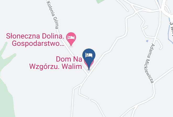 Walbrzyski - Dom Na Wzgorzu Walim Maps