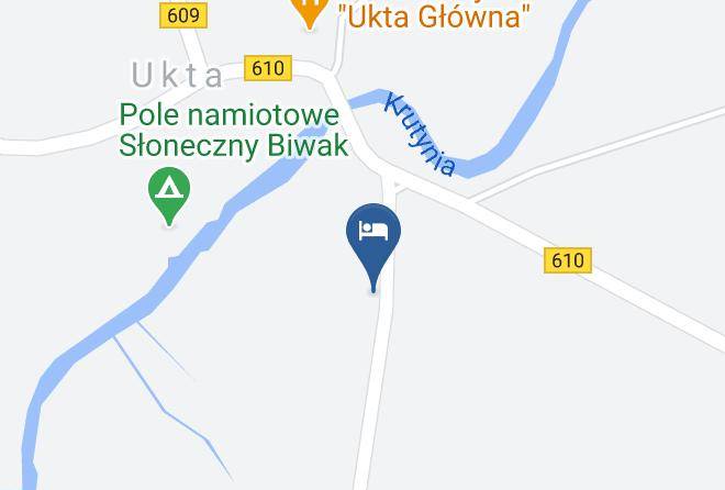 Piski - Dom Nad Krutynia Maps