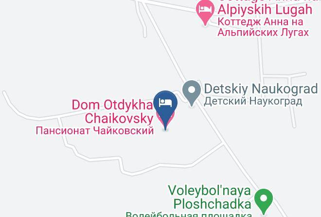 Klinsky District - Dom Otdykha Chaikovsky Maps