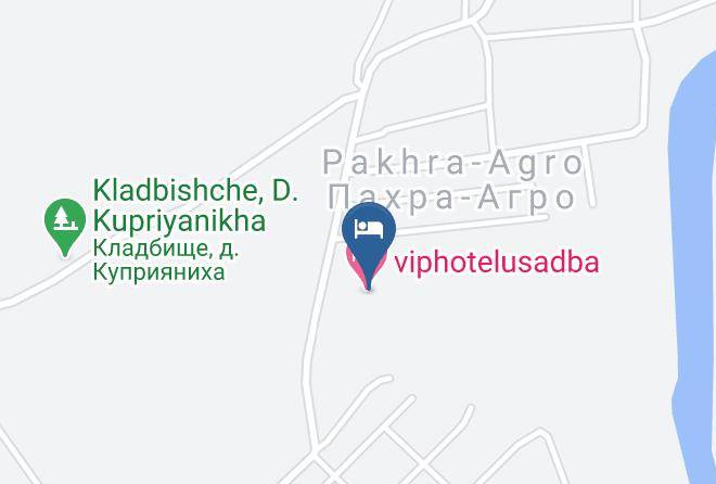 Domodedovo - Dom Otdykha Zazerkal'ye Maps