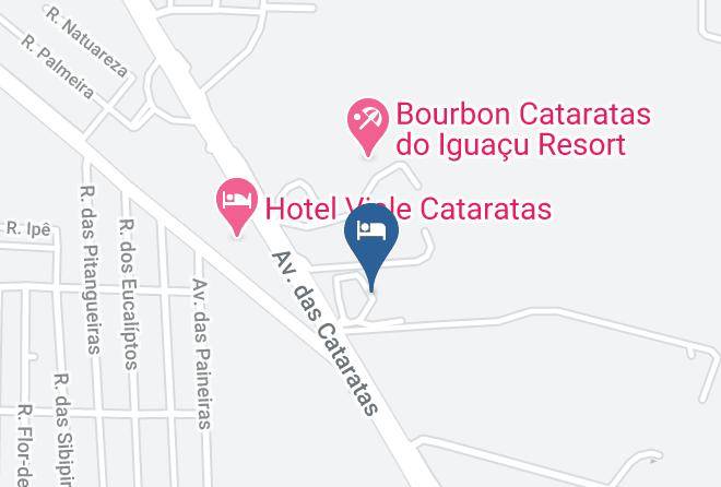 Foz Do Iguacu - Dom Pedro I Palace Hotel Maps