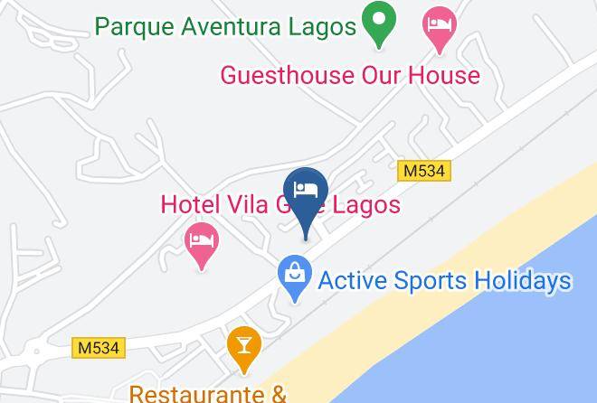 Lagos - Dom Pedro Lagos Beach Club Apartments Algarve Maps