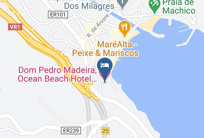 Machico - Dom Pedro Madeira Ocean Beach Hotel Maps