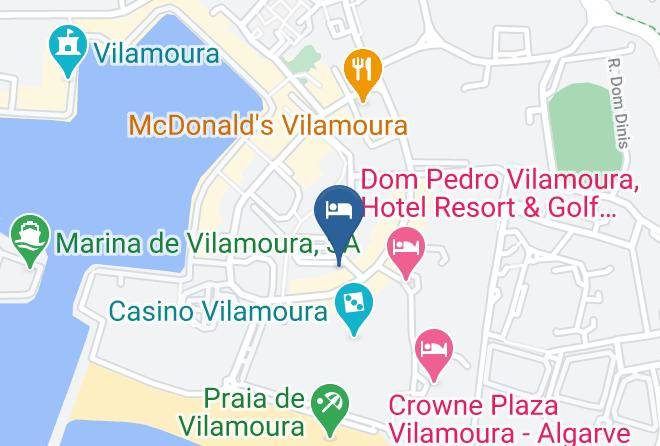 Loule - Dom Pedro Portobelo Apartment Hotel & Golf Vilamoura Algarve Maps