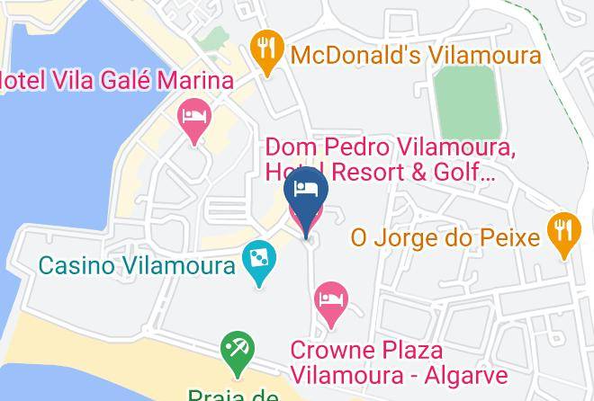 Loule - Dom Pedro Vilamoura Hotel Resort & Golf Algarve Maps