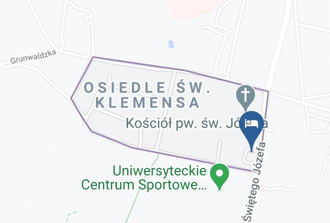 Torun - Dom Pielgrzyma W Toruniu Maps