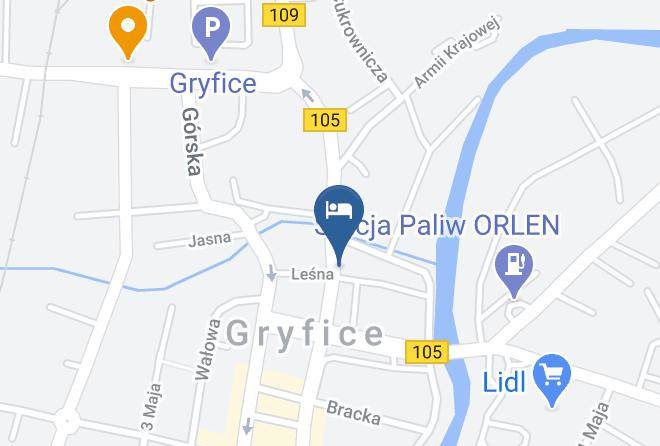 Gryficki - Dom Pracy Tworczej Maps