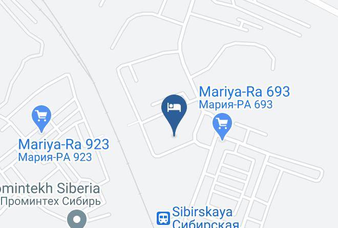 Novosibirsk - Dom Puteshestvennikov Tri Tritona Maps