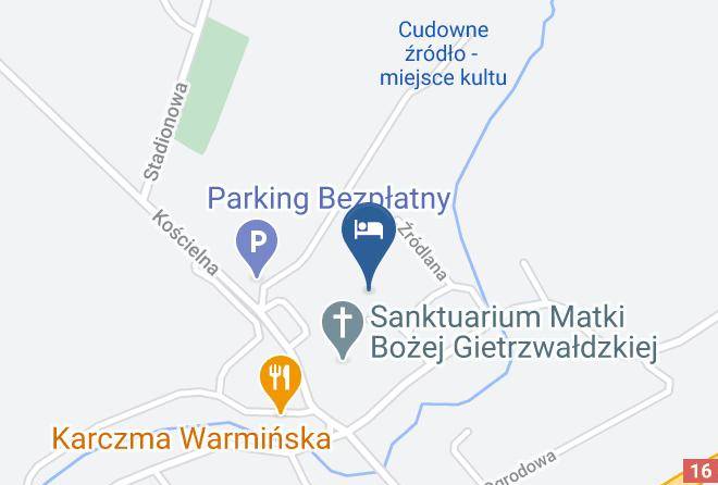 Olsztynski - Dom Rekolekcyjny Archidiecezji Warminskiej Domus Mariae Maps
