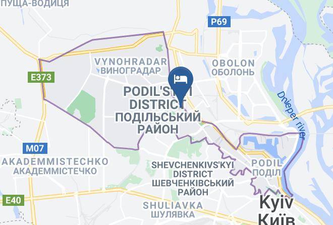 Kyiv - Dom S Bankoy Ray Maps