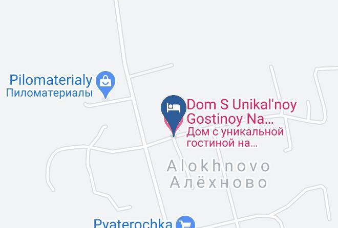Istrinsky District - Dom S Unikal'noy Gostinoy Na Istrinskom Vodokhranilishche Maps