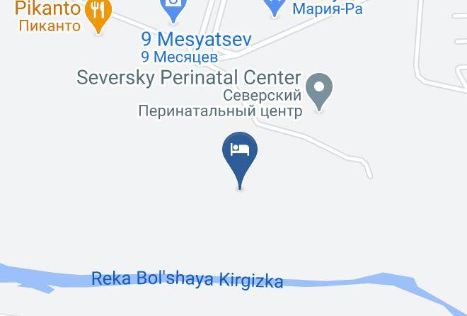 Seversk - Dom Spetsialista Maps