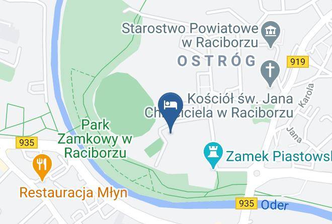 Raciborski - Dom Sportowca Maps