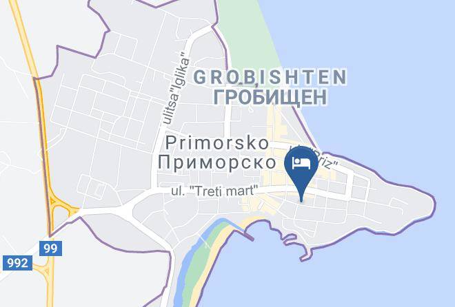 Primorsko - Dom Strandzha Maps