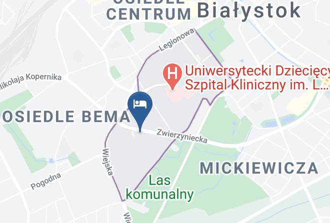 Bialystok - Dom Studenta Delta Maps