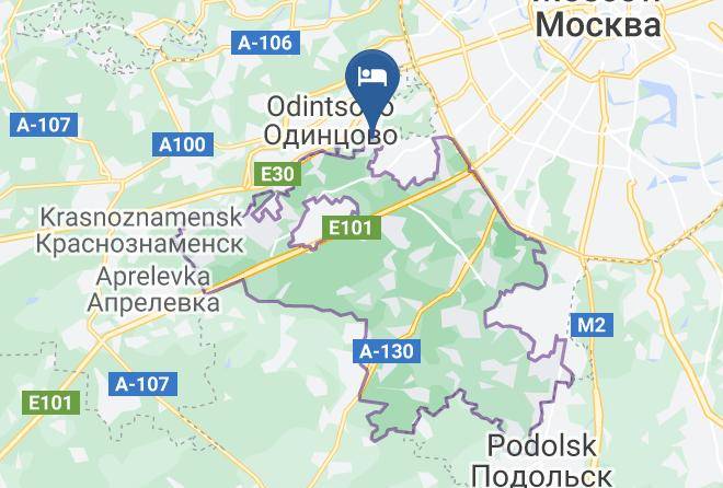 Moscow - Dom Tvorchestva Pisateley Peredelkino Maps