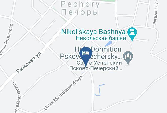 Pechorsky District - Dom U Monastyrya Maps
