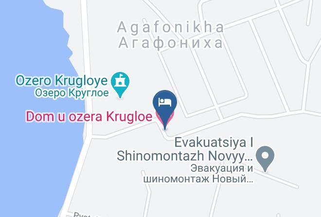 Dmitrovsky District - Dom U Ozera Krugloe Maps