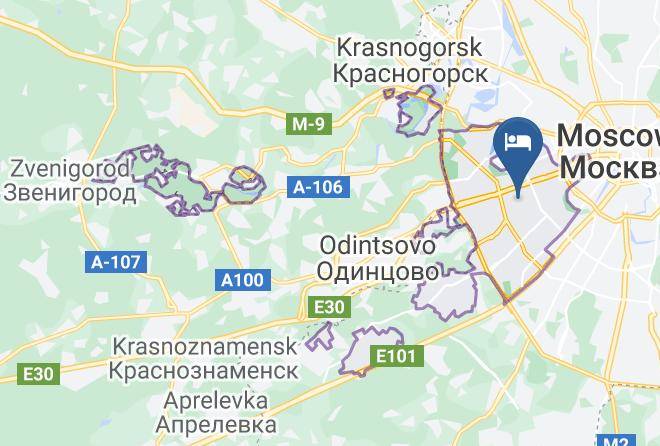Moscow - Dom Veteranov Kino Maps