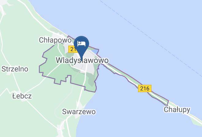 Dom Wczasowy Barbara Wladyslawowo Map