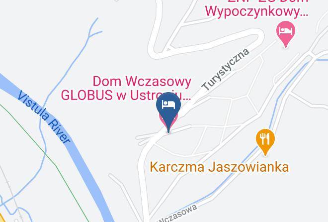 Cieszynski - Dom Wczasowy Globus W Ustroniu Jaszowcu Maps